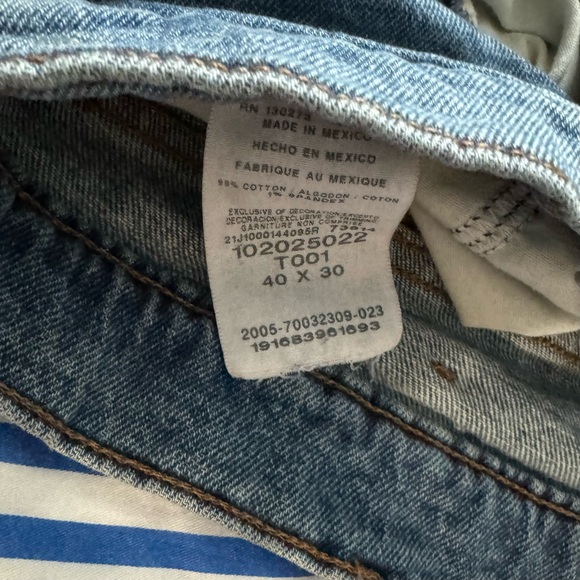 Lee’s Straight Medium Wash Jeans 40x30 - Picture 3 of 3